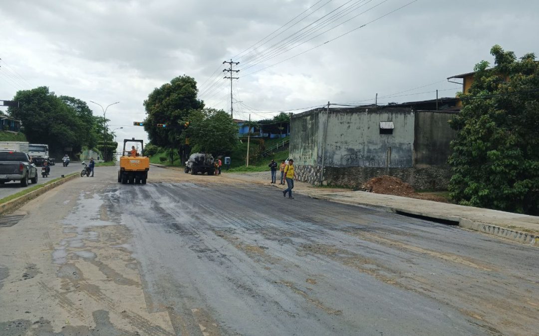 Gobierno de Lisandro Segura rehabilitó tramo vial en la Av. Don Pepe Rojas