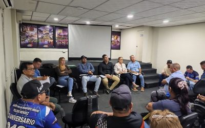 Funcionarios de la municipalidad sostuvieron conversatorio con sector transporte urbano 