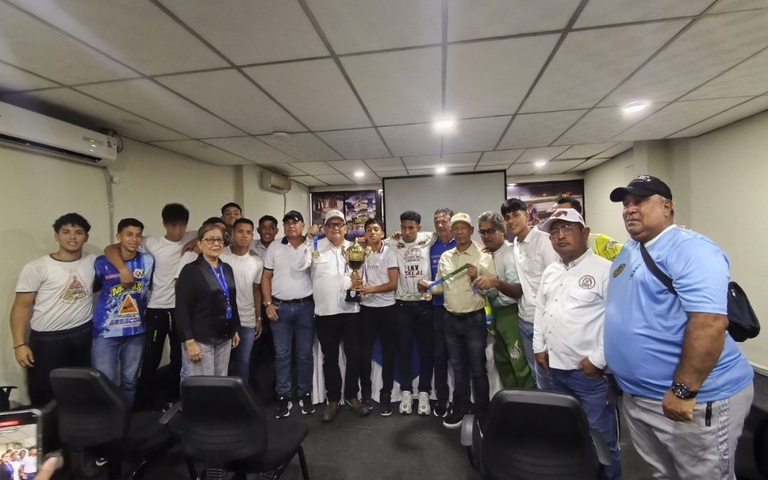 Alcalde Lisandro Segura recibió a campeones del primer torneo de selectivos de la Afem