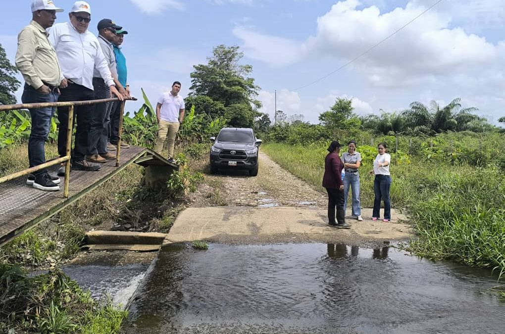 Alcalde Lisandro Segura inspeccionó zonas afectadas en Los Naranjos