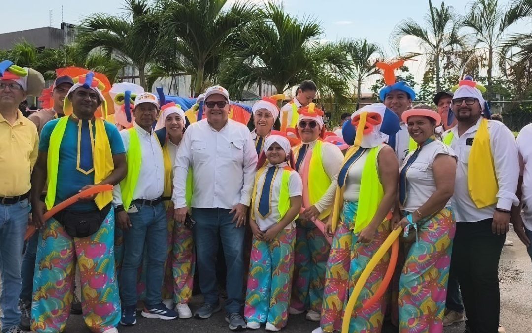 Alcaldía de Alberto Adriani celebró con éxito el Gran Desfile de Carnaval 2026