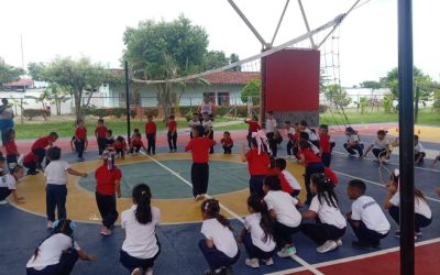 Imdraa avanza apoyo en actividades deportivas y recreativas del sector educativo 