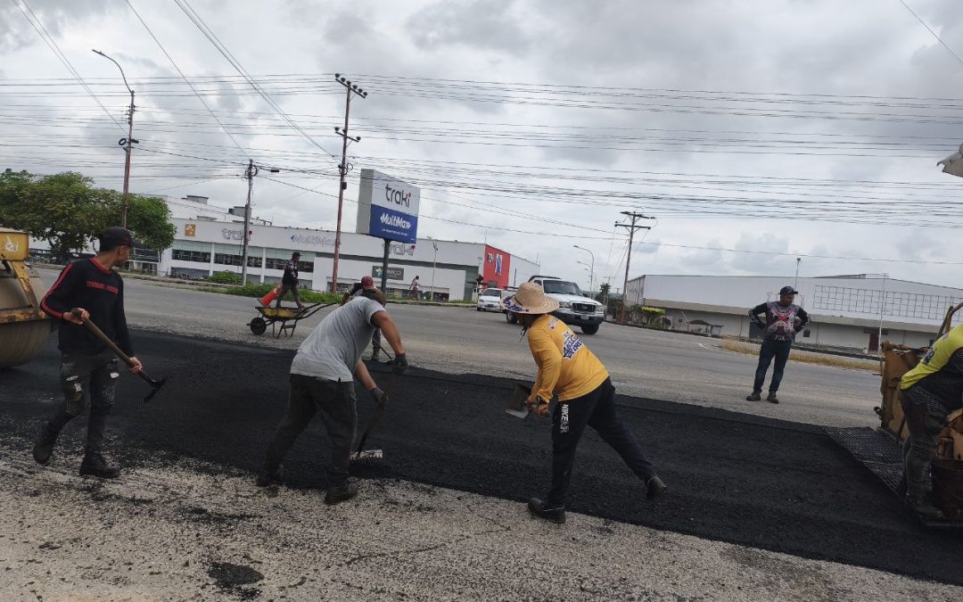 Alcaldía de Alberto Adriani continúa Plan de Asfaltado 2026 en la parroquia Páez