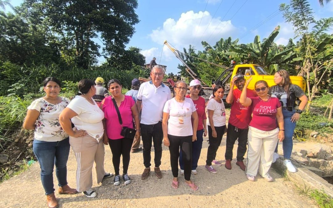 Alcaldía Alberto Adriani avanza en planificación de construcción del puente cajón en Flor del Paraíso