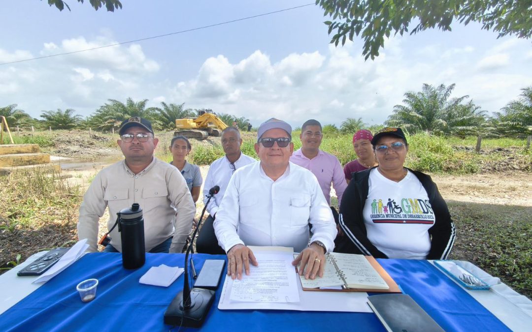 Lisandro Segura ofreció detalles sobre diversas obras en el municipio