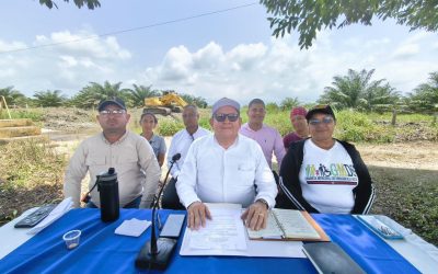Lisandro Segura ofreció detalles sobre diversas obras en el municipio