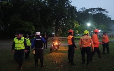 Ugradmaa apoya operativo de búsqueda de dos personas desaparecidas tras crecida de Caño Blanco