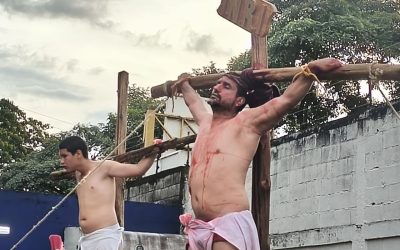 Alcaldía de Alberto Adriani conmemoró la Pasión de Cristo con tradicional Viacrucis Viviente