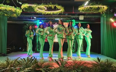 Alcalde Lisandro Segura encabezó entrega de bandas a candidatas de Ferivigía 2026