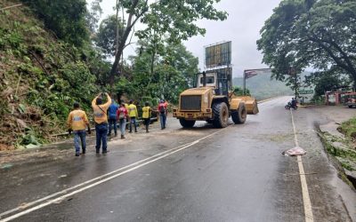 Alcalde Lisandro Segura atiende de manera oportuna afectaciones por lluvias en el municipio Alberto Adriani