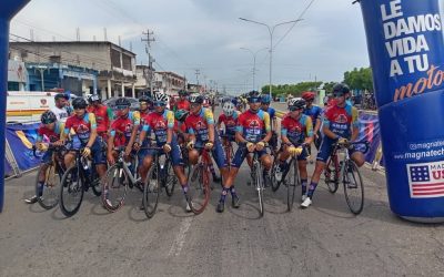 Equipo Team Family Alcaldía Alberto Adriani – La Gallina Dorada arrasó en Vuelta a Bachaquero en Bicicleta