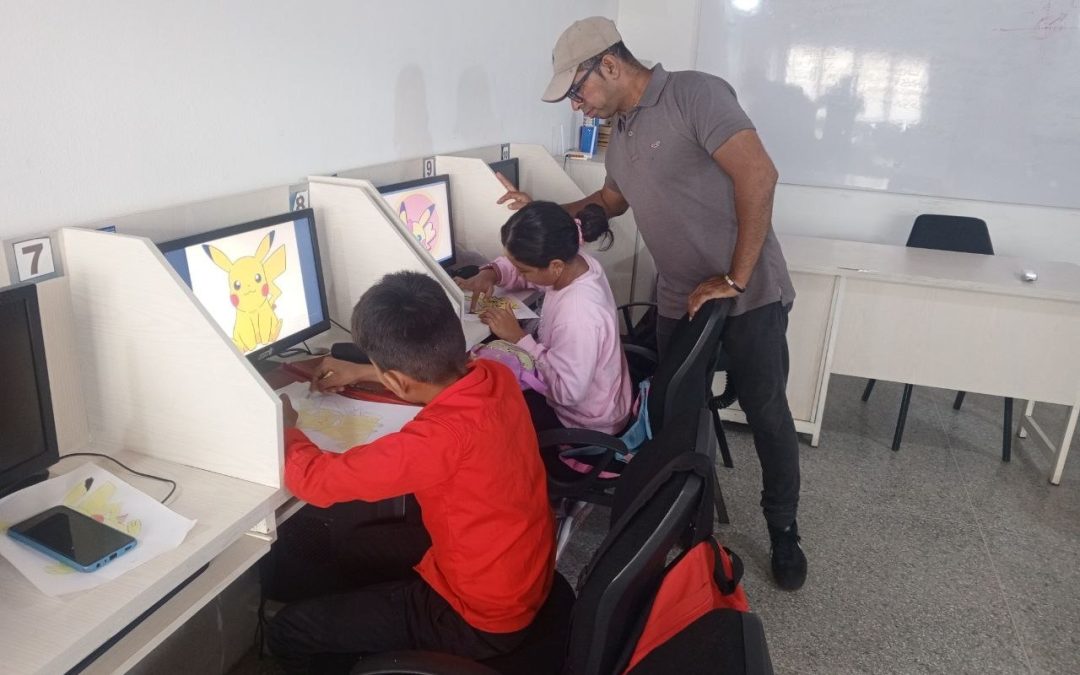Gestión de Lisandro Segura inicia curso de dibujo y pintura para niños y jóvenes vigienses