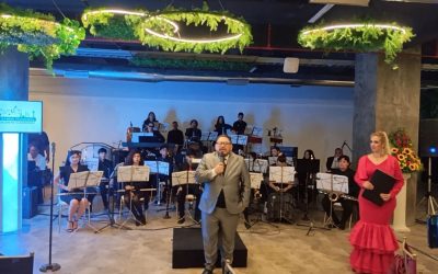 Noche de pasodobles y música bailable vibró con la Banda Municipal Inocente Carreño