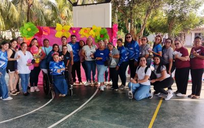 Eligia Jáctiva acompañó homenaje por el Día de las Madres