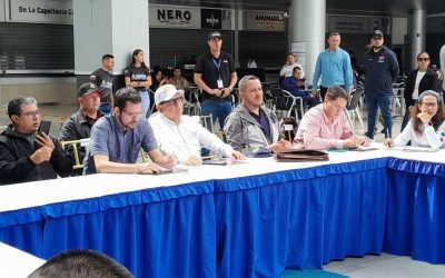Alcalde Lisandro Segura presentó 12 proyectos ante el Estado Mayor de Servicios Públicos