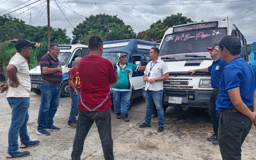 Gobierno de Alberto Adriani fortalece la seguridad vial y el transporte público urbano