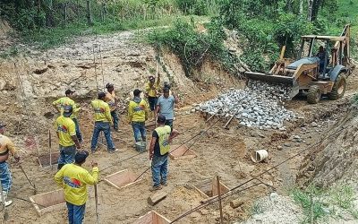 Gestión de Lisandro Segura avanza en construcción de cajón de paso en Colinas de San Benito