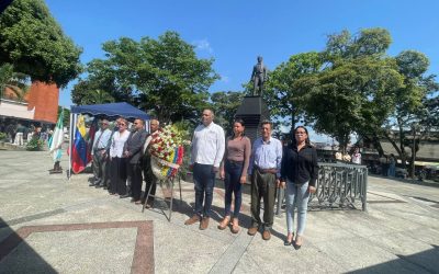 Alcaldía de Alberto Adriani rindió honores por los 205 años de la Batalla de Carabobo