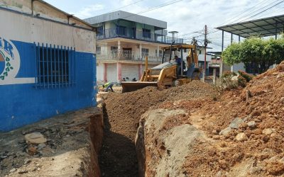 Alcaldía de Alberto Adriani e Hidroven mantienen labores de reparación de red de aguas servidas