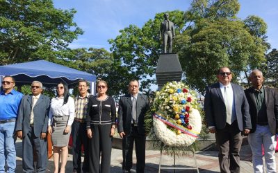 Autoridades de El Vigía conmemoraron 215 años de la Firma del Acta de Independencia