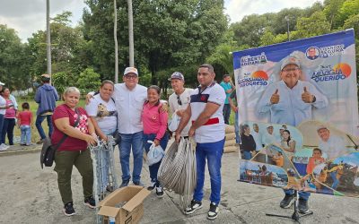 Alcalde Lisandro Segura entregó ayudas sociales a familias y comunidades de Alberto Adriani