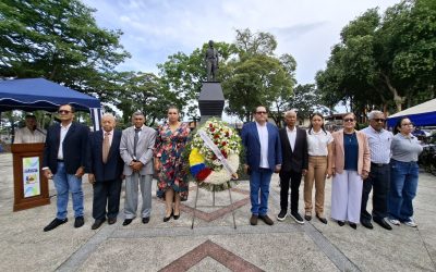 Alcalde Lisandro Segura reafirmó la hermandad entre Venezuela y Colombia durante acto por los 216 años de la Independencia colombiana