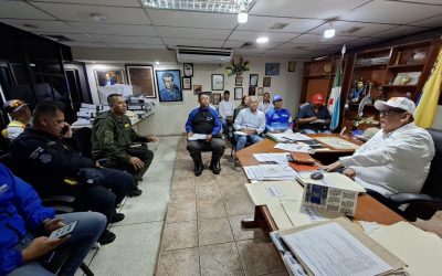 Gobierno de Lisandro Segura coordina activación de dispositivo de seguridad por trabajos de reparación de tubería