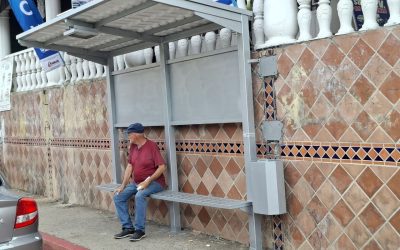 Gestión de Lisandro Segura ejecuta plan de sustitución y modernización de paradas de transporte público