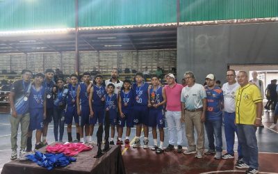 Alcalde Lisandro Segura respaldó el Festival de Baloncesto Súperliga Junior U-14