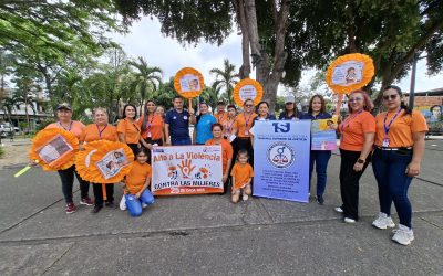 IMMIGAA PROMUEVE LA NO VIOLENCIA DE GÉNERO CON PANCARTAZO