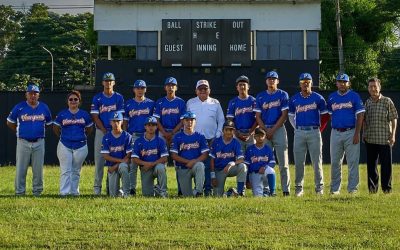 Equipo de béisbol menor de Alberto Adriani participó en el Torneo Internacional JDM
