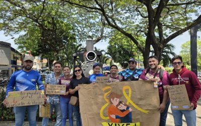 Gobierno de Lisandro Segura realizó gran pancartazo “Vive + Toda Vida Importa”