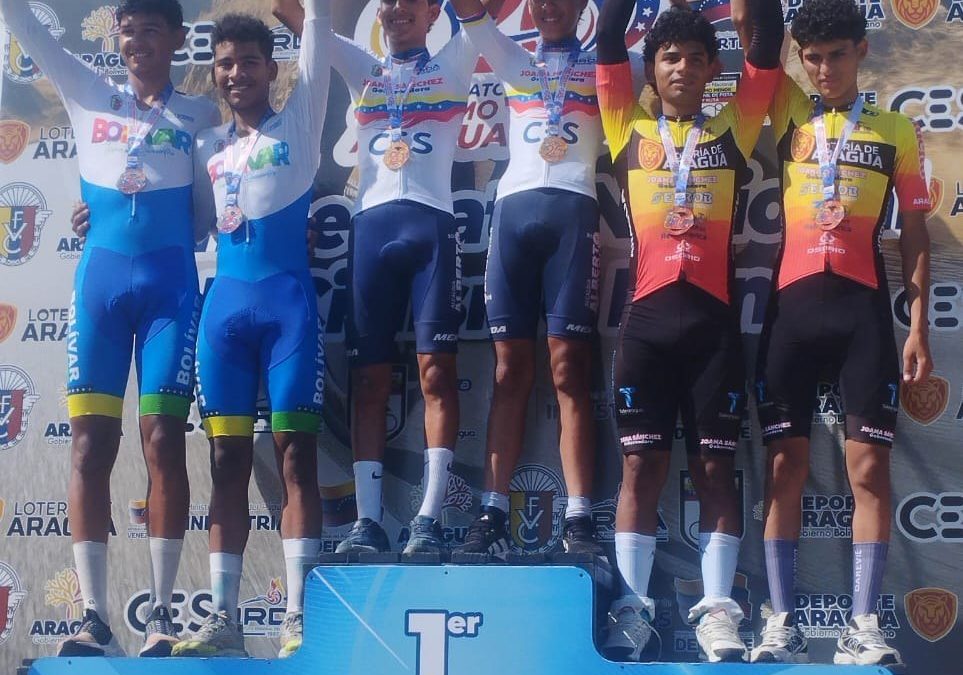 Team Family Alcaldía Alberto Adriani – La Gallina Dorada brilla en el Campeonato Nacional de Ciclismo Menor 2026
