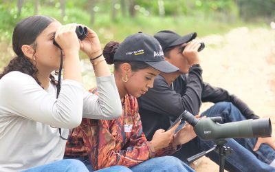 Gestión de Lisandro Segura participó en jornada de avistamiento y registro de aves en El Vigía