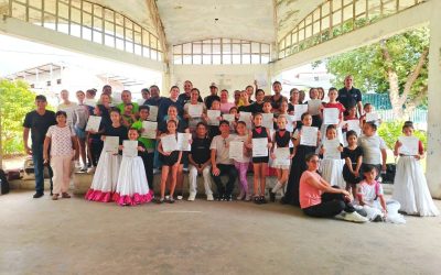 Gestión Municipal fortalece la formación dancística en Alberto Adriani con taller de zapateo